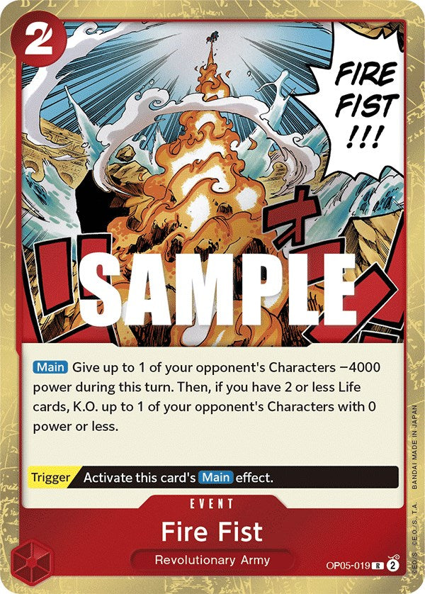 Fire Fist [Awakening of the New Era] | Card Merchant Takapuna