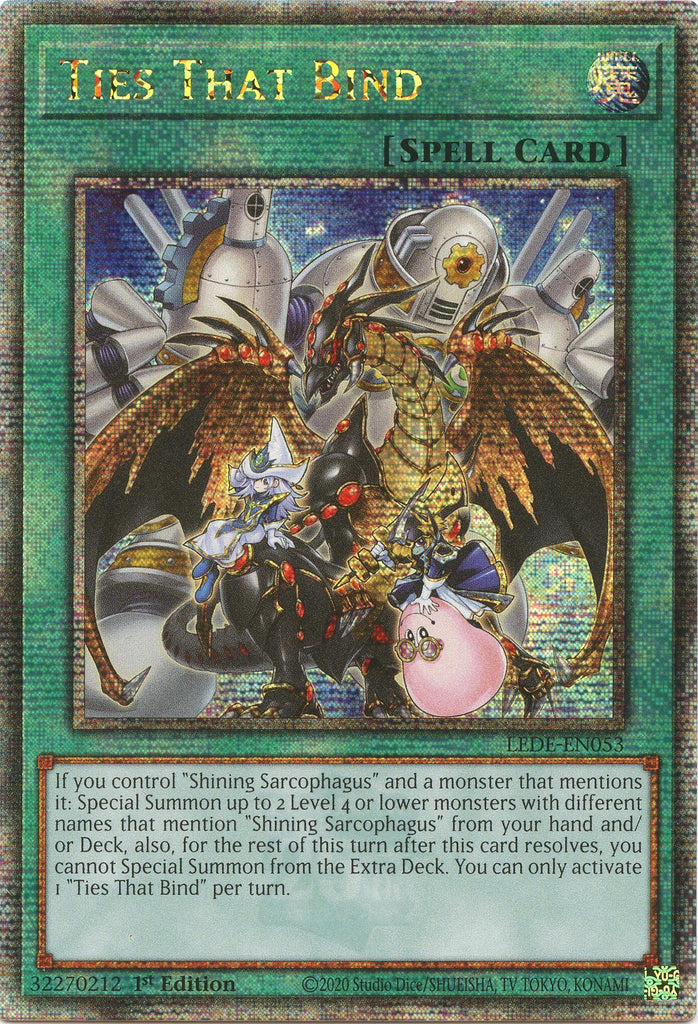 Ties That Bind (Quarter Century Secret Rare) [LEDE-EN053] Quarter Cent –  Card Merchant Takapuna