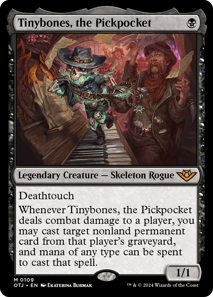 Tinybones, the Pickpocket [Outlaws of Thunder Junction] | Card Merchant Takapuna