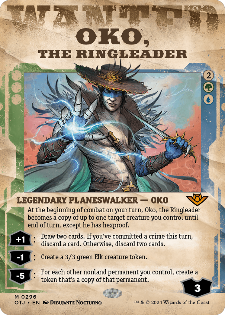 Oko, the Ringleader (Showcase) [Outlaws of Thunder Junction] | Card Merchant Takapuna