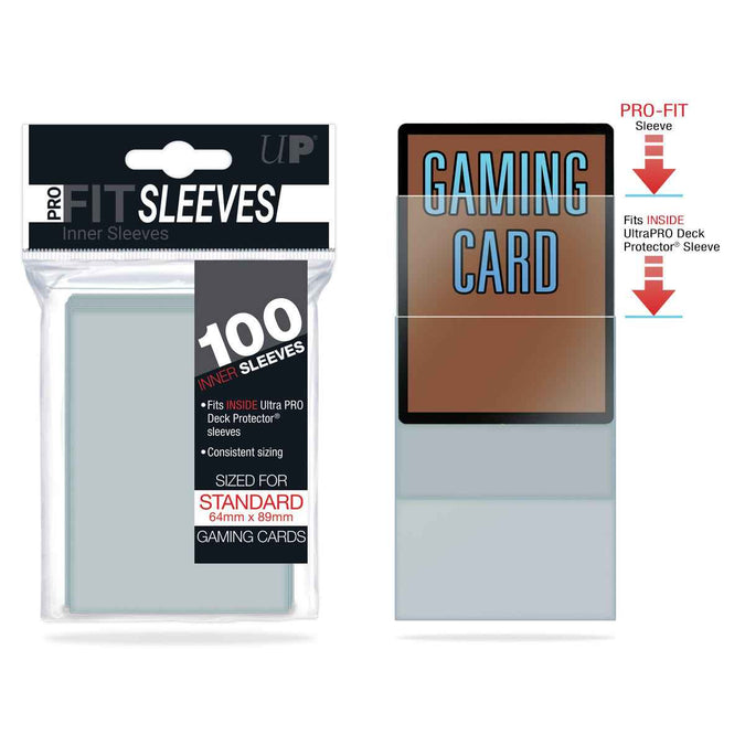 Ultra PRO: PRO-Fit Standard Inner Sleeves (100ct)