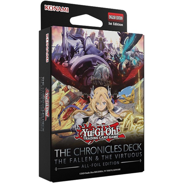 YGO Structure Deck - The Chronicles: The Fallen & The Virtuous | Card Merchant Takapuna