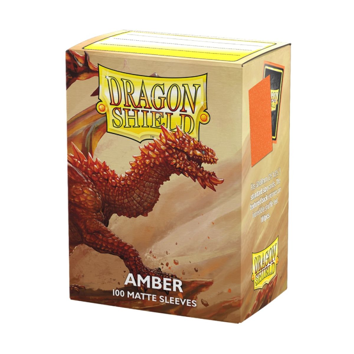 DS Sleeves (100) Matte – Amber