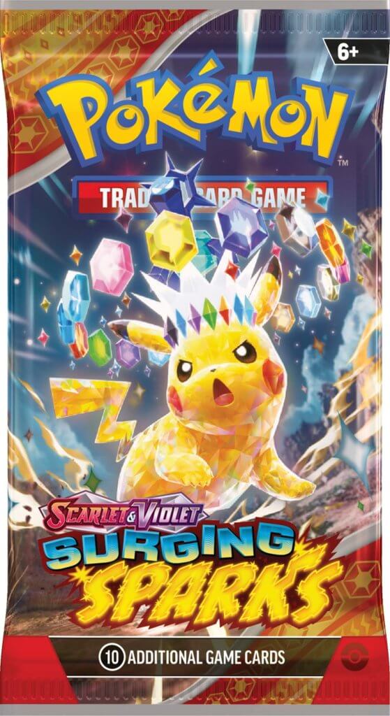 PKM Booster Pack - Scarlet & Violet: Surging Sparks | Card Merchant Takapuna