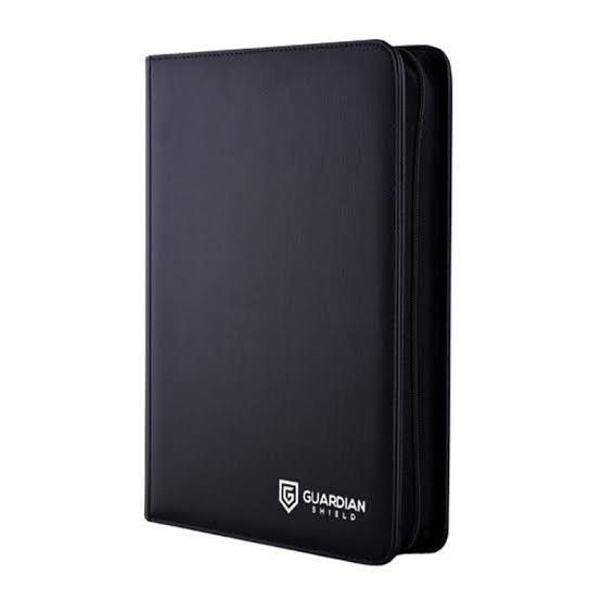 GUARDIAN SHIELD 4 Pocket Binder Black