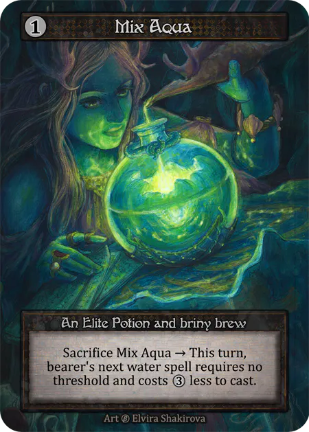 Mix Aqua - Beta (FOIL)