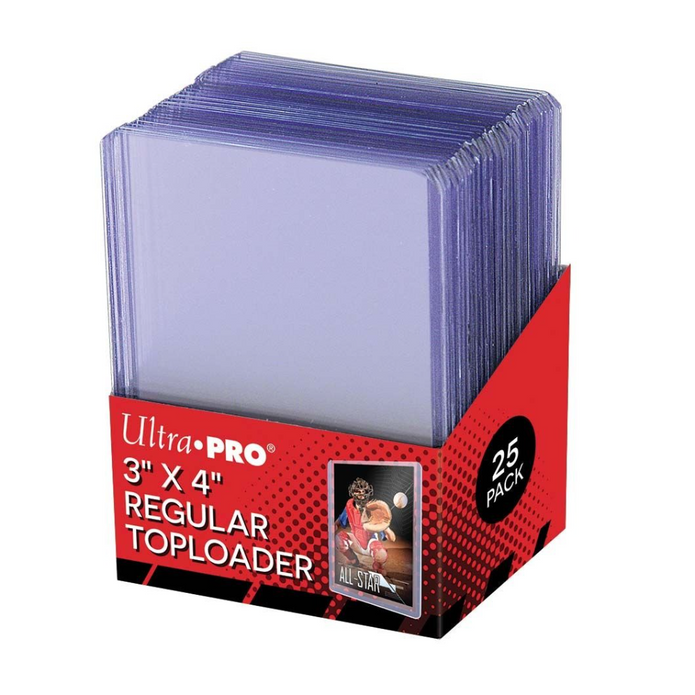 Ultra PRO: Regular 35pt Clear Toploaders (25ct)