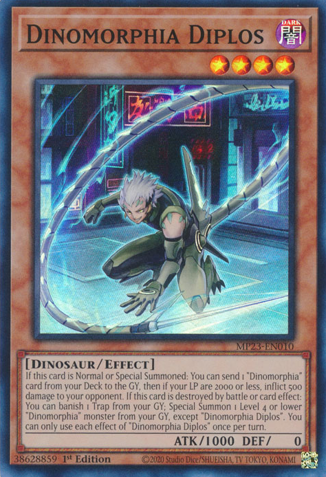Dinomorphia Diplos [MP23-EN010] Super Rare | Card Merchant Takapuna
