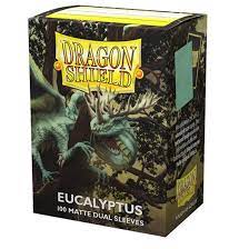 Dragon Shield Sleeves 100ct Dual - Eucalyptus