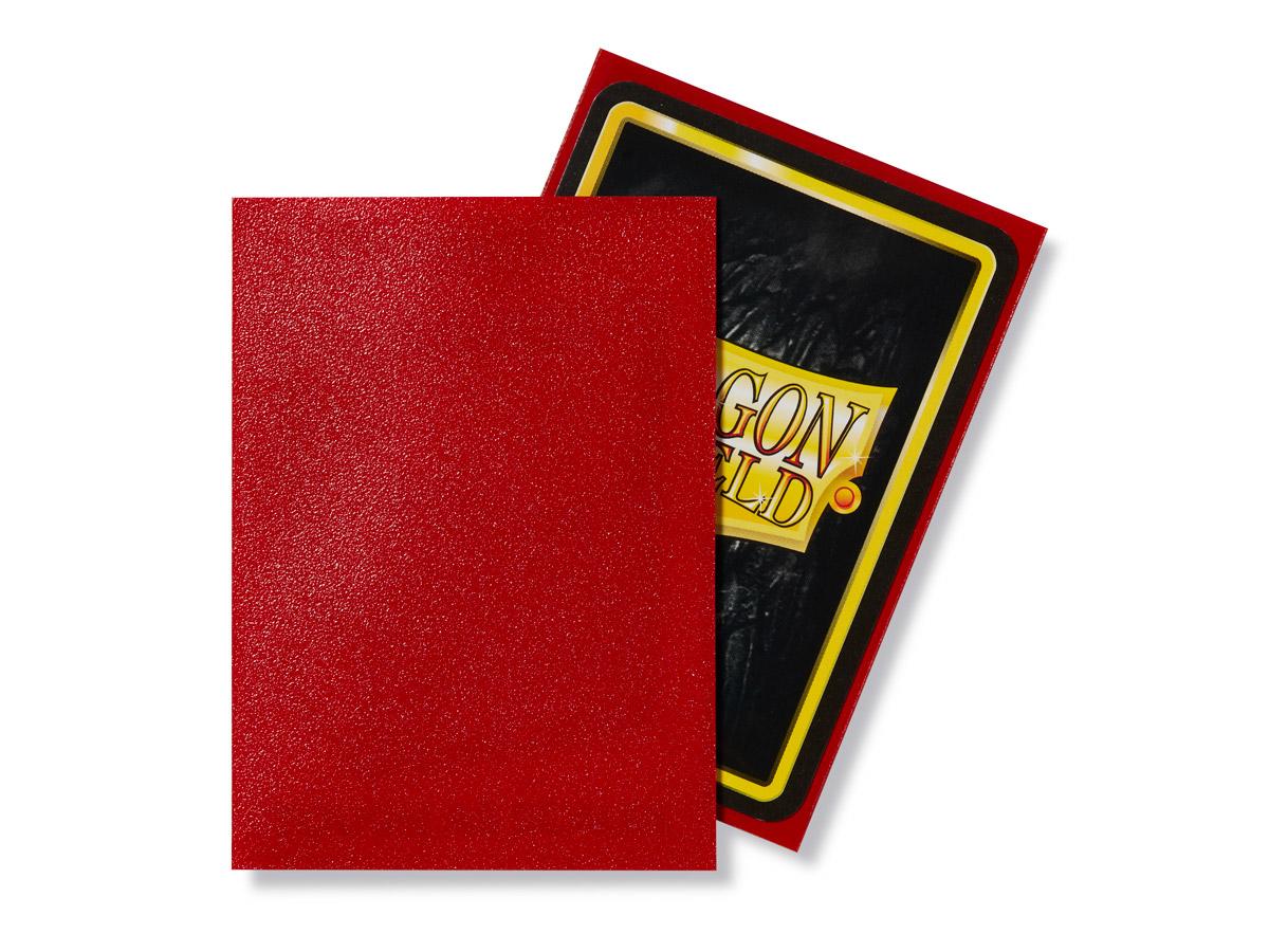 Dragon Shield Sleeves 100 ct Standard - Ruby Matte