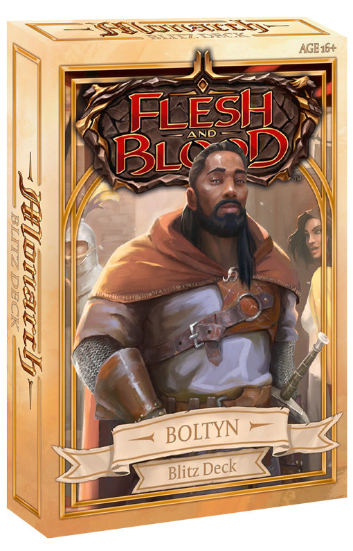 Flesh and Blood Monarch Blitz Deck - Boltyn | Card Merchant Takapuna