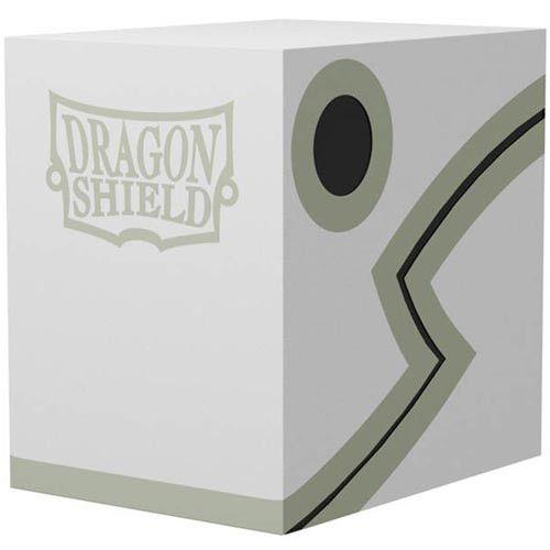 Dragonshield - Double Deck Shell - White | Card Merchant Takapuna