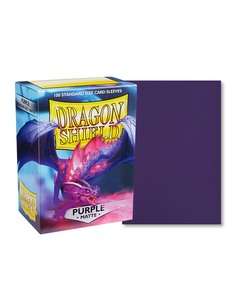 Dragonshield Sleeves 100ct Standard - Purple Matte