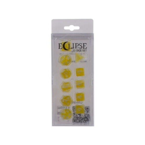 Eclipse Dice Set: Lemon Yellow (11) | Card Merchant Takapuna
