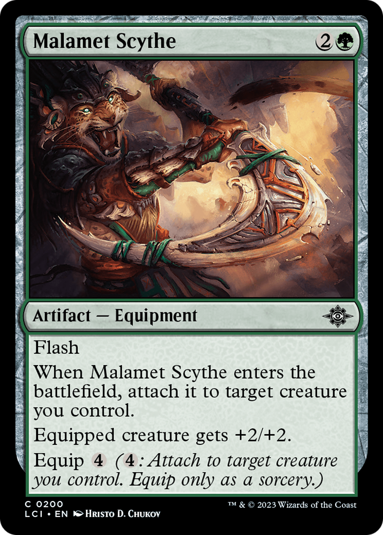 Malamet Scythe [The Lost Caverns of Ixalan] | Card Merchant Takapuna