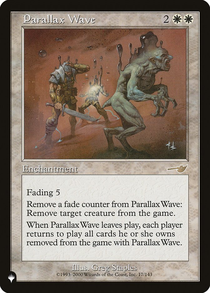 Parallax Wave [The List] | Card Merchant Takapuna
