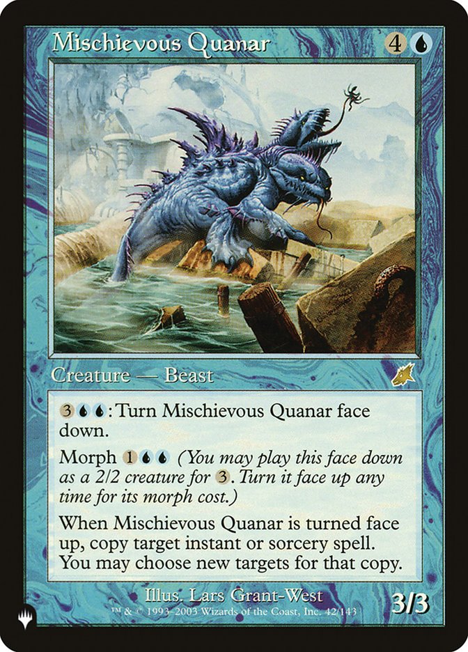 Mischievous Quanar [The List] | Card Merchant Takapuna