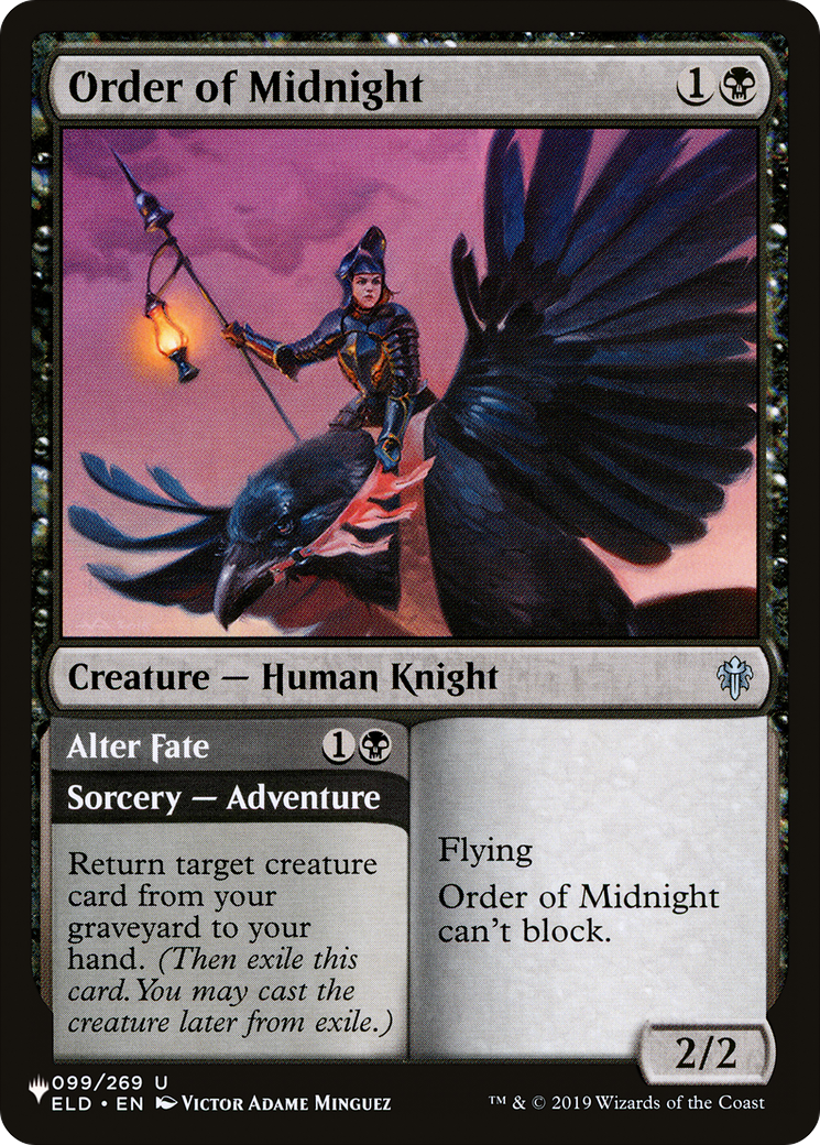 Order of Midnight [The List] | Card Merchant Takapuna