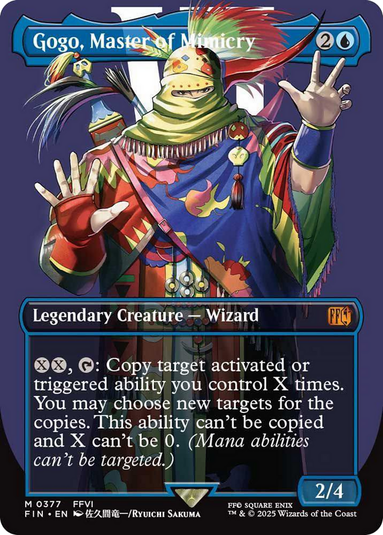 Gogo, Master of Mimicry (Borderless) [FINAL FANTASY] | Card Merchant Takapuna