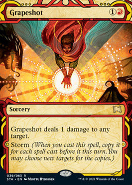 Grapeshot (Foil Etched) [Strixhaven: Mystical Archive] | Card Merchant Takapuna
