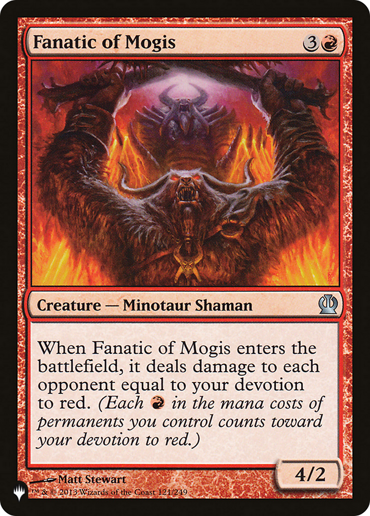 Fanatic of Mogis [The List] | Card Merchant Takapuna