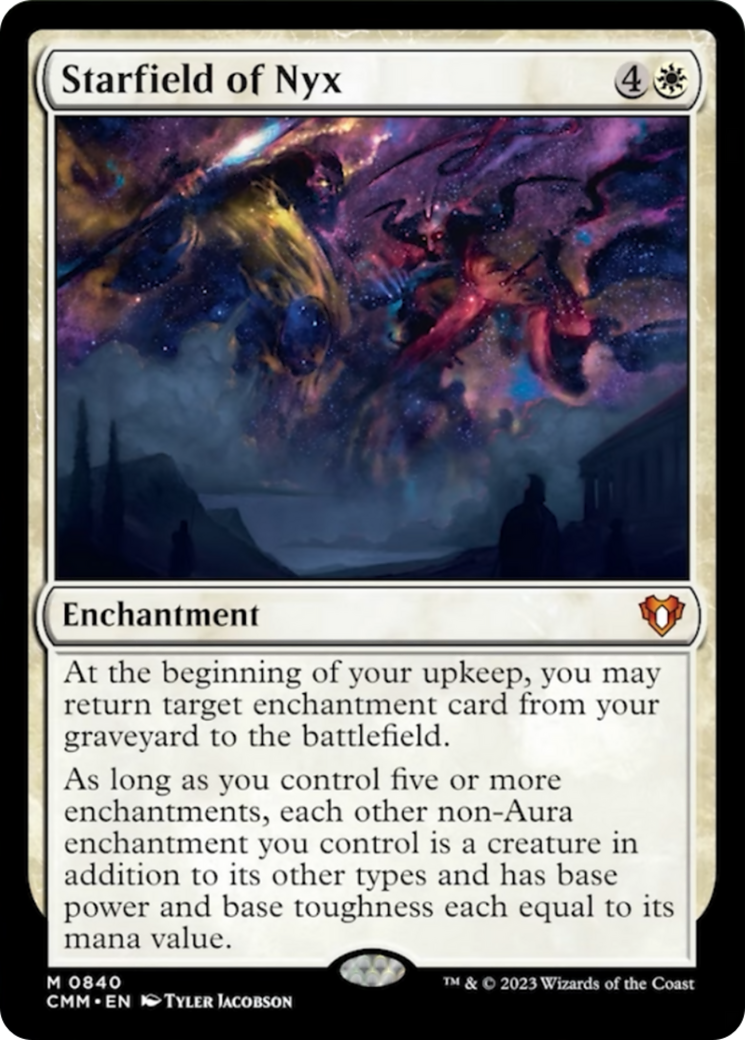 Starfield of Nyx [Commander Masters] | Card Merchant Takapuna