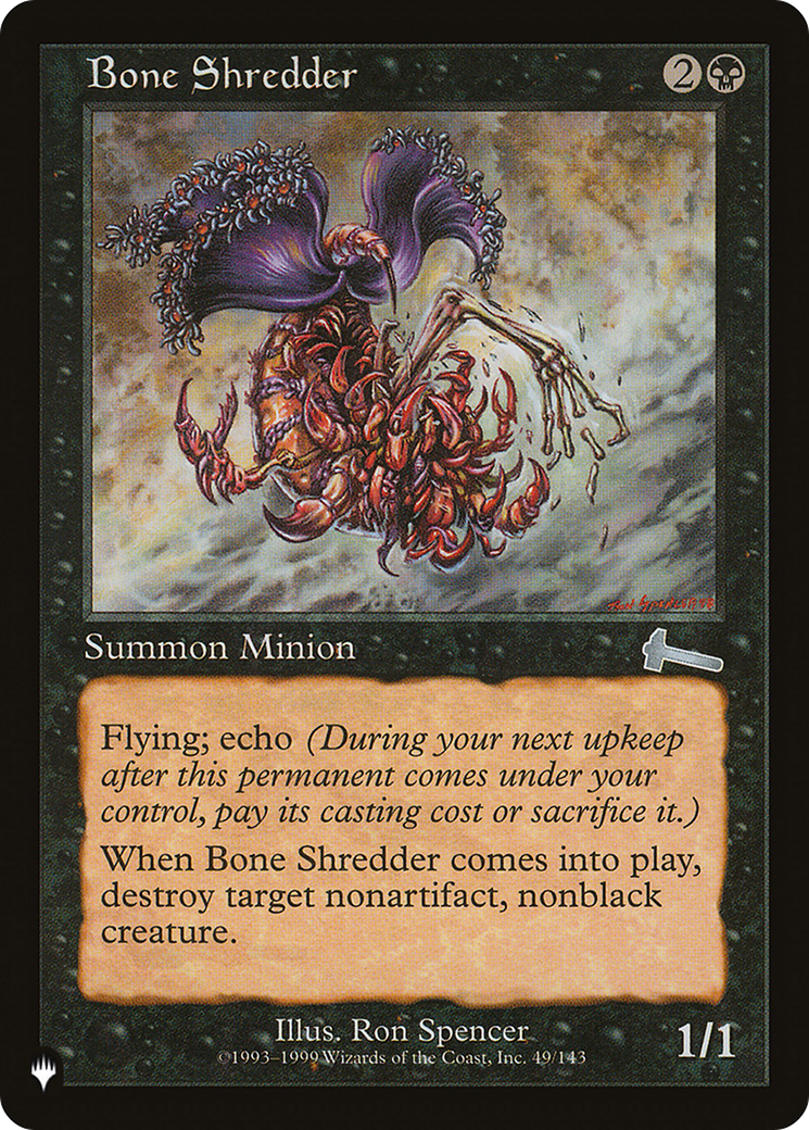 Bone Shredder [The List] | Card Merchant Takapuna