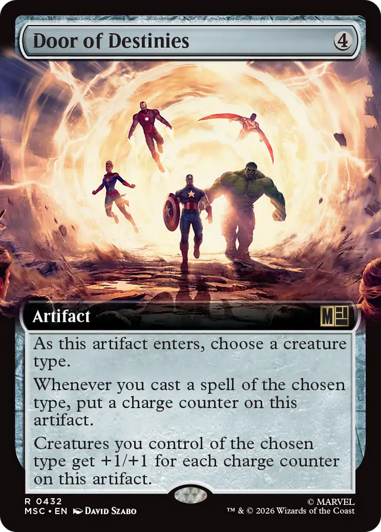 Door of Destinies (Extended Art) [Marvel Super Heroes Commander] | Card Merchant Takapuna