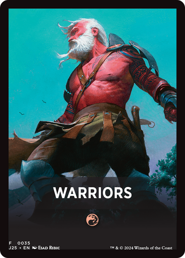 Warriors Theme Card [Foundations Jumpstart Front Cards] | Card Merchant Takapuna