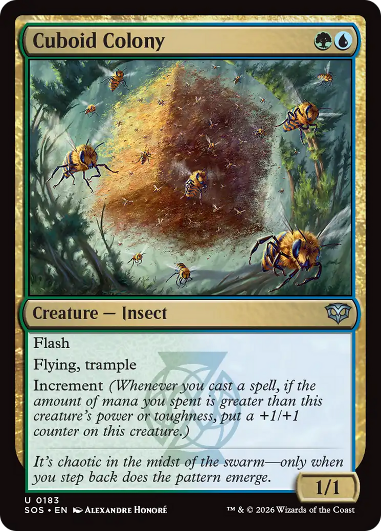 Cuboid Colony [Secrets of Strixhaven] | Card Merchant Takapuna