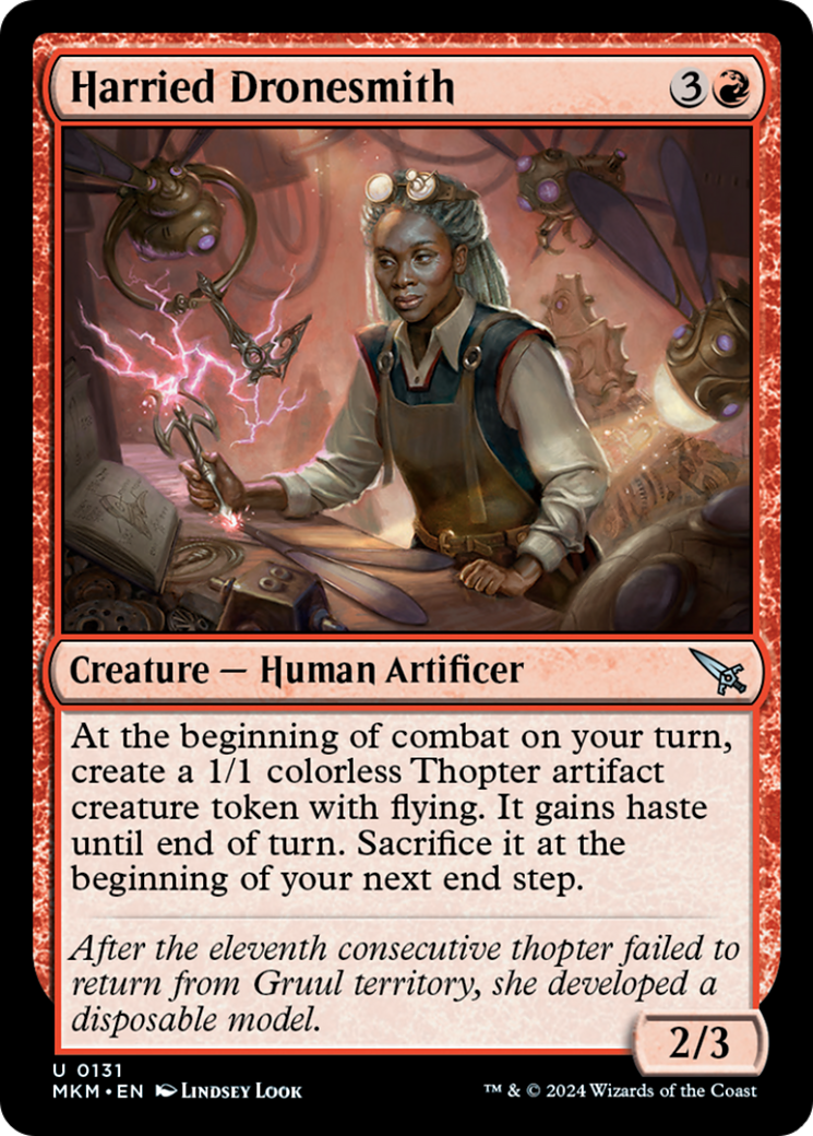 Harried Dronesmith [Murders at Karlov Manor] | Card Merchant Takapuna