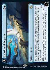 Invasion of Segovia // Caetus, Sea Tyrant of Segovia [March of the Machine] | Card Merchant Takapuna