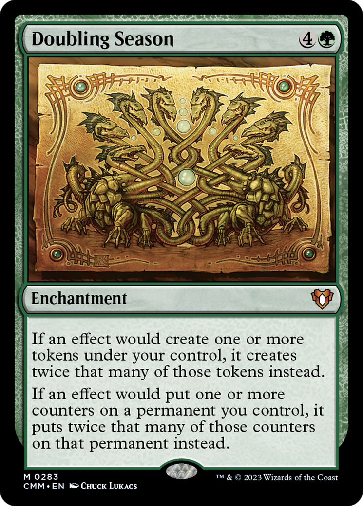 Doubling Season [Commander Masters] | Card Merchant Takapuna