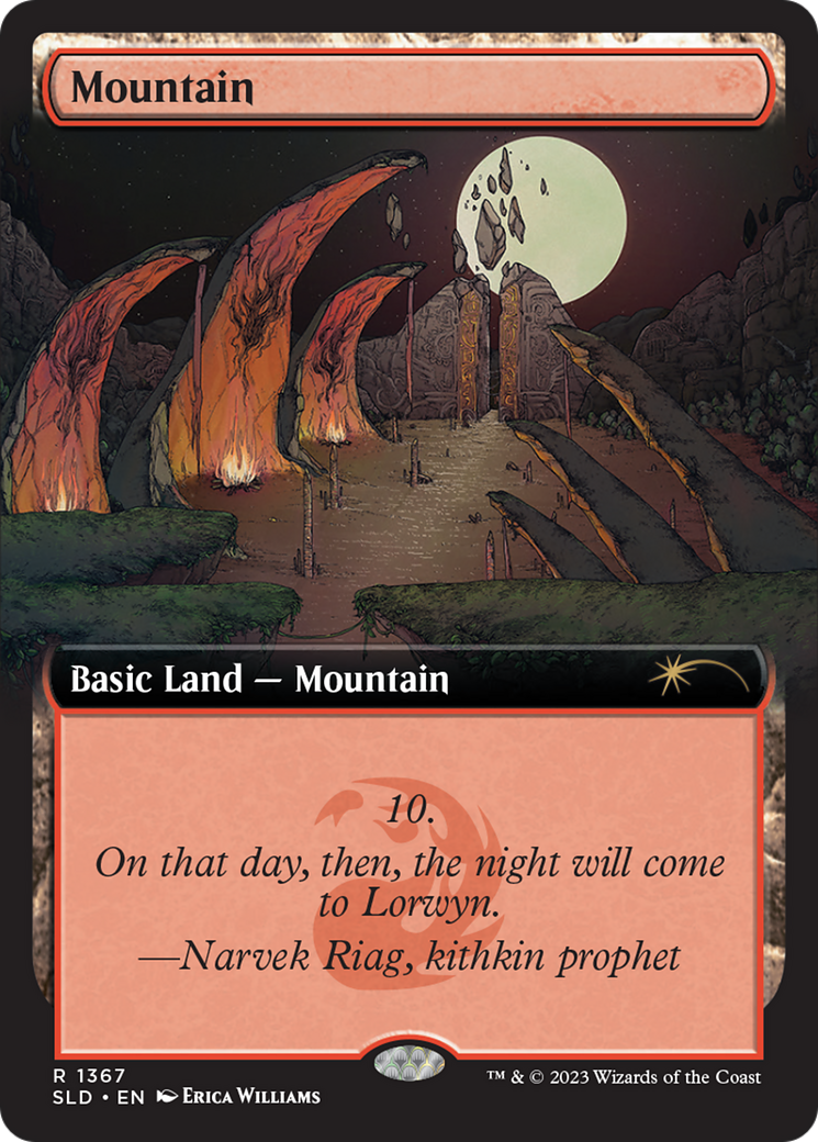 Mountain (1367) [Secret Lair Drop Series] | Card Merchant Takapuna