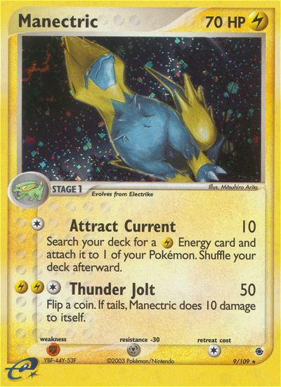 Manectric (9/109) [EX: Ruby & Sapphire] | Card Merchant Takapuna