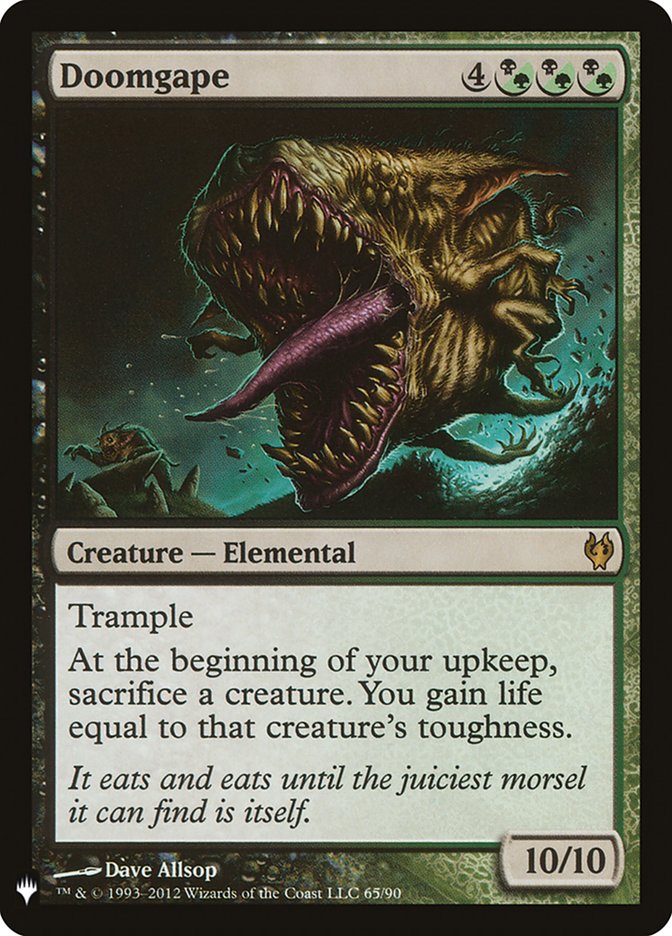 Doomgape [The List] | Card Merchant Takapuna