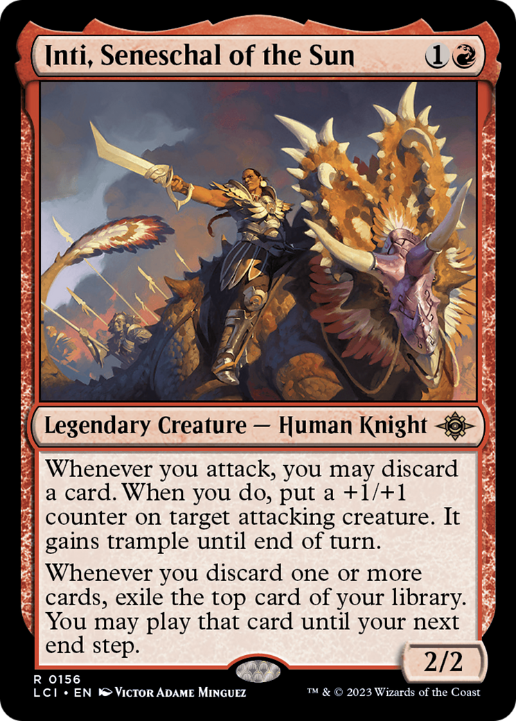 Inti, Seneschal of the Sun [The Lost Caverns of Ixalan] | Card Merchant Takapuna