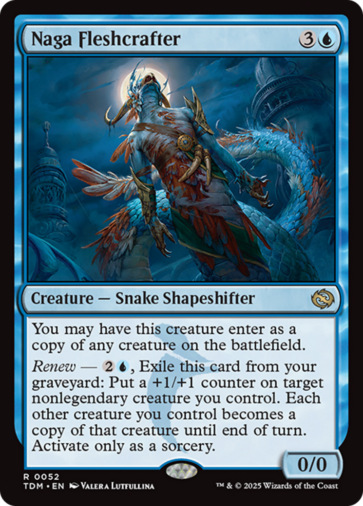Naga Fleshcrafter [Tarkir: Dragonstorm] | Card Merchant Takapuna