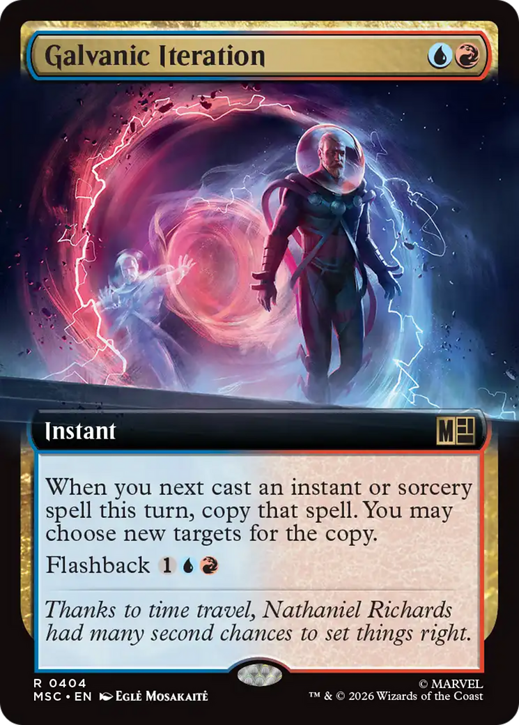 Galvanic Iteration (Extended Art) [Marvel Super Heroes Commander] | Card Merchant Takapuna