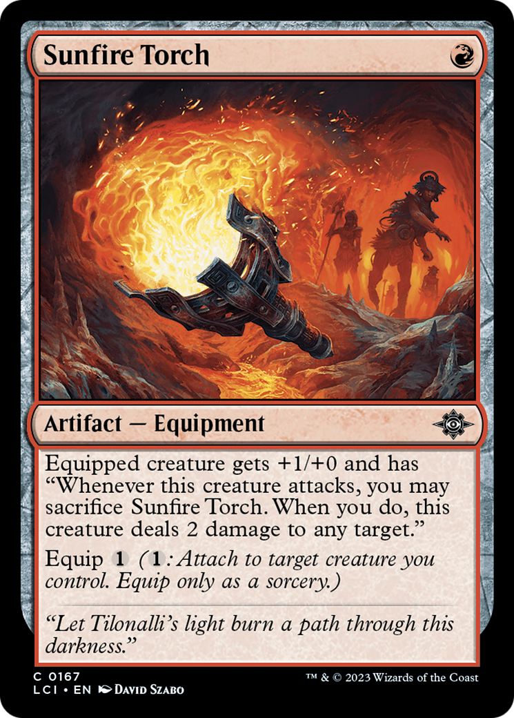 Sunfire Torch [The Lost Caverns of Ixalan] | Card Merchant Takapuna
