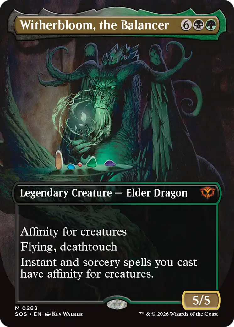 Witherbloom, the Balancer (Borderless) [Secrets of Strixhaven] | Card Merchant Takapuna