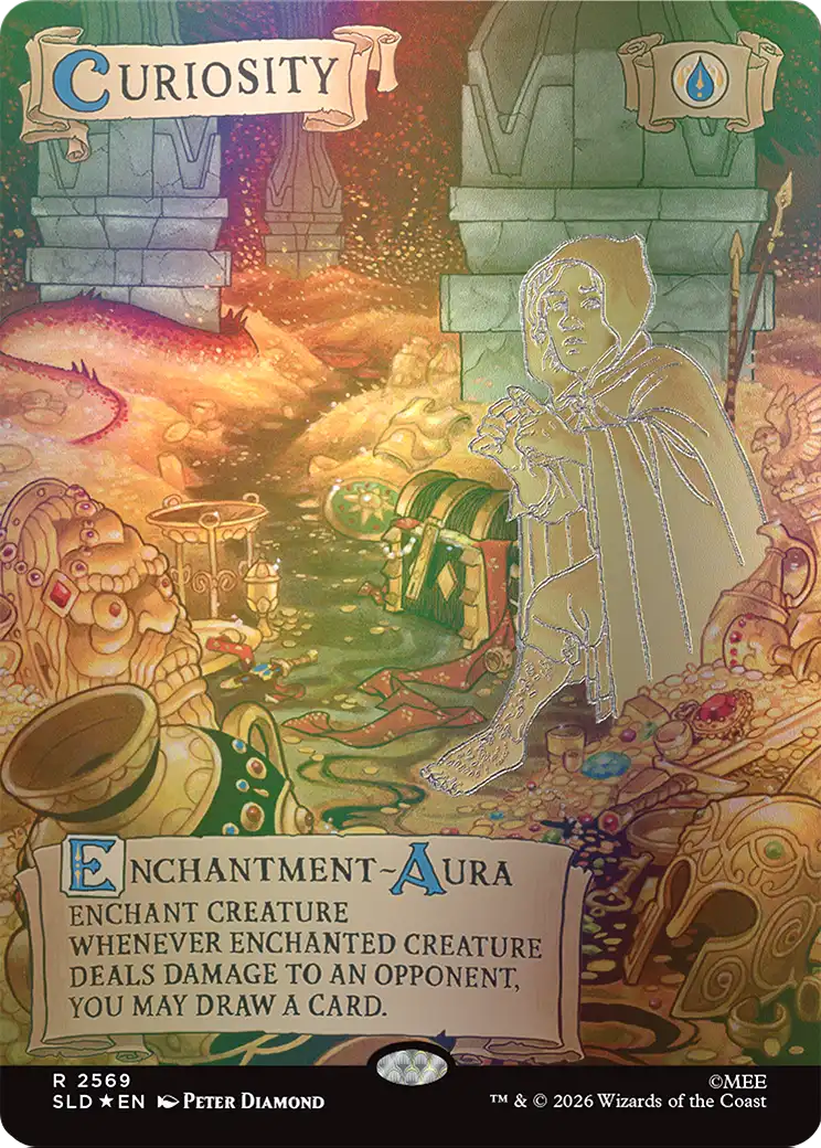 Curiosity (2569) (Out Of Sight Foil) [Secret Lair Drop Series] | Card Merchant Takapuna
