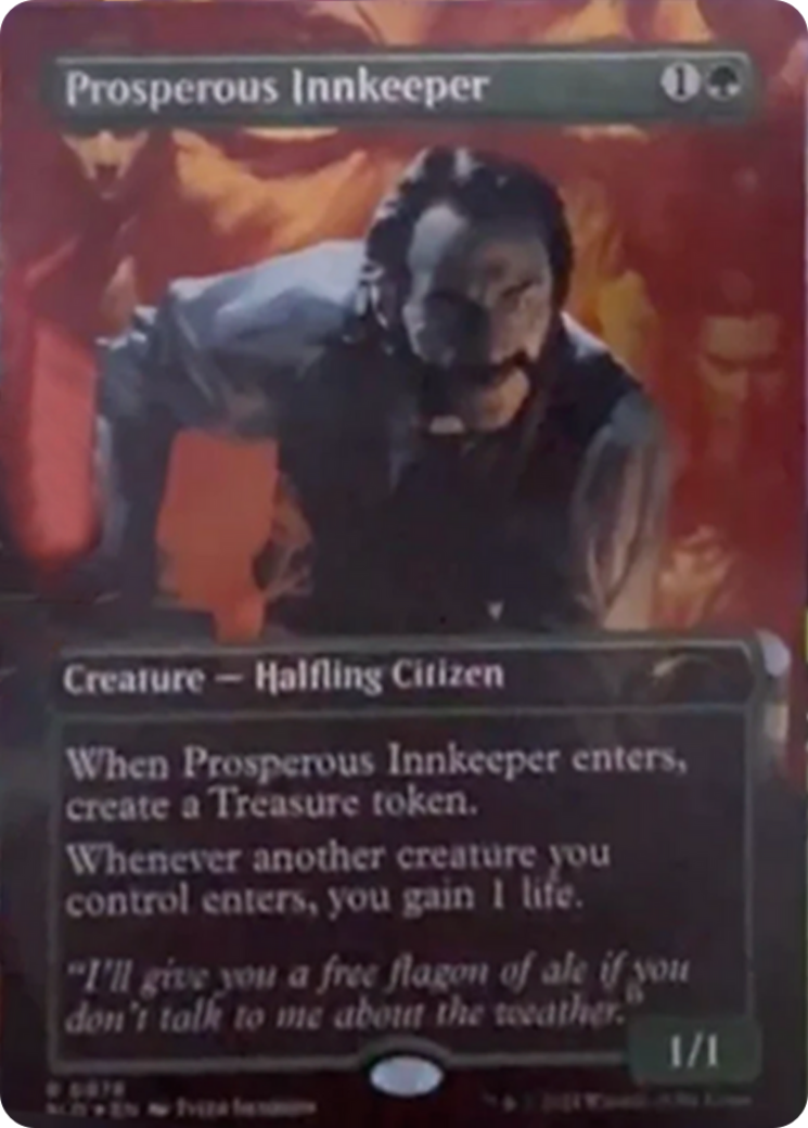 Prosperous Innkeeper (Rainbow Foil) [Secret Lair Drop Series] | Card Merchant Takapuna
