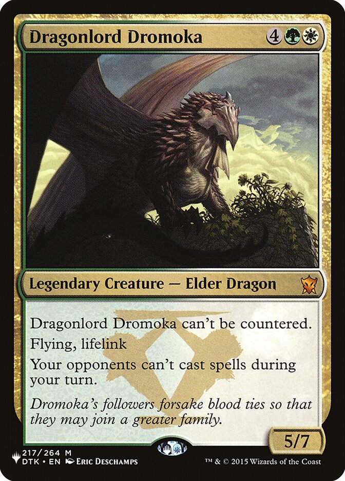 Dragonlord Dromoka [The List] | Card Merchant Takapuna