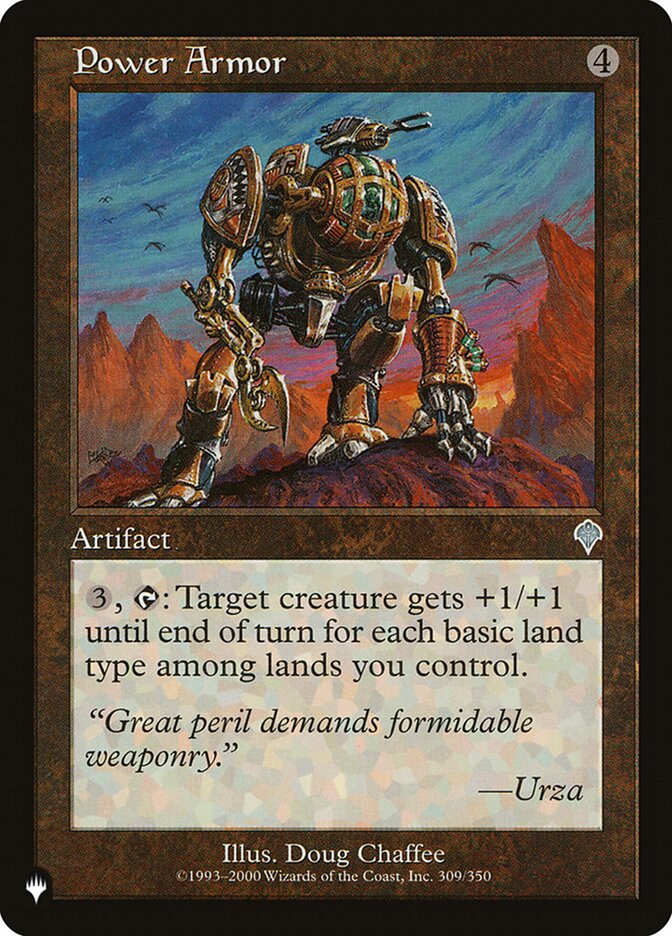 Power Armor [The List] | Card Merchant Takapuna