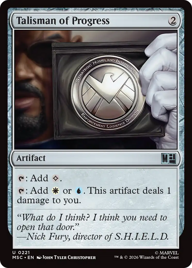 Talisman of Progress [Marvel Super Heroes Commander] | Card Merchant Takapuna