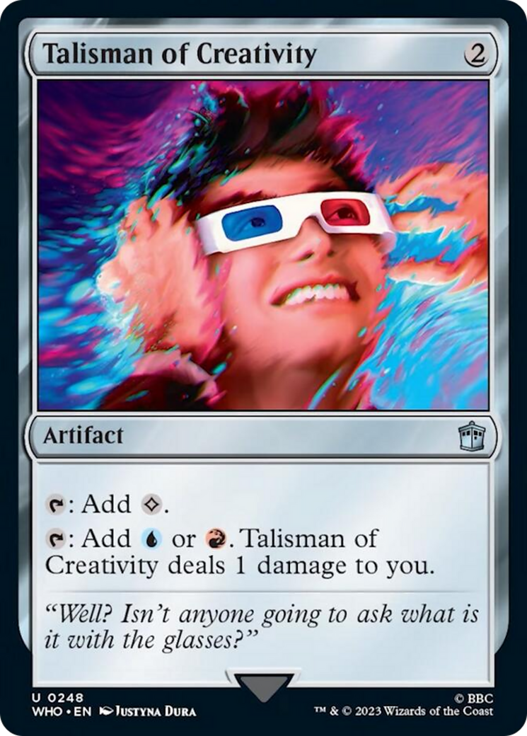 Talisman of Creativity [Doctor Who] | Card Merchant Takapuna