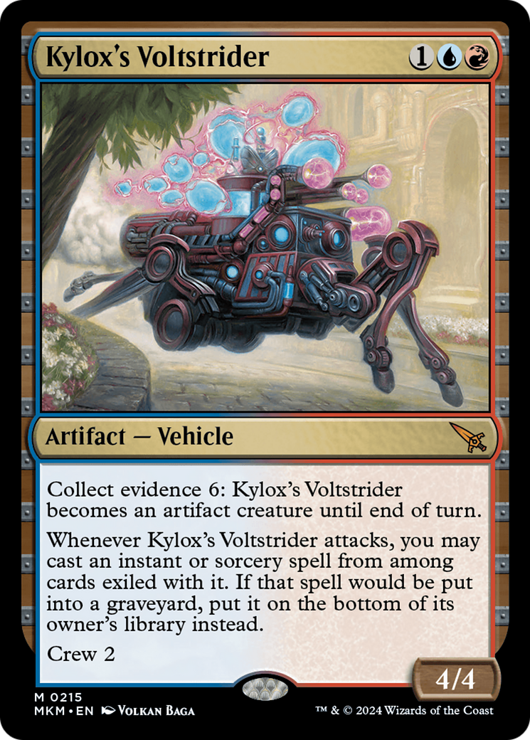 Kylox's Voltstrider [Murders at Karlov Manor] | Card Merchant Takapuna