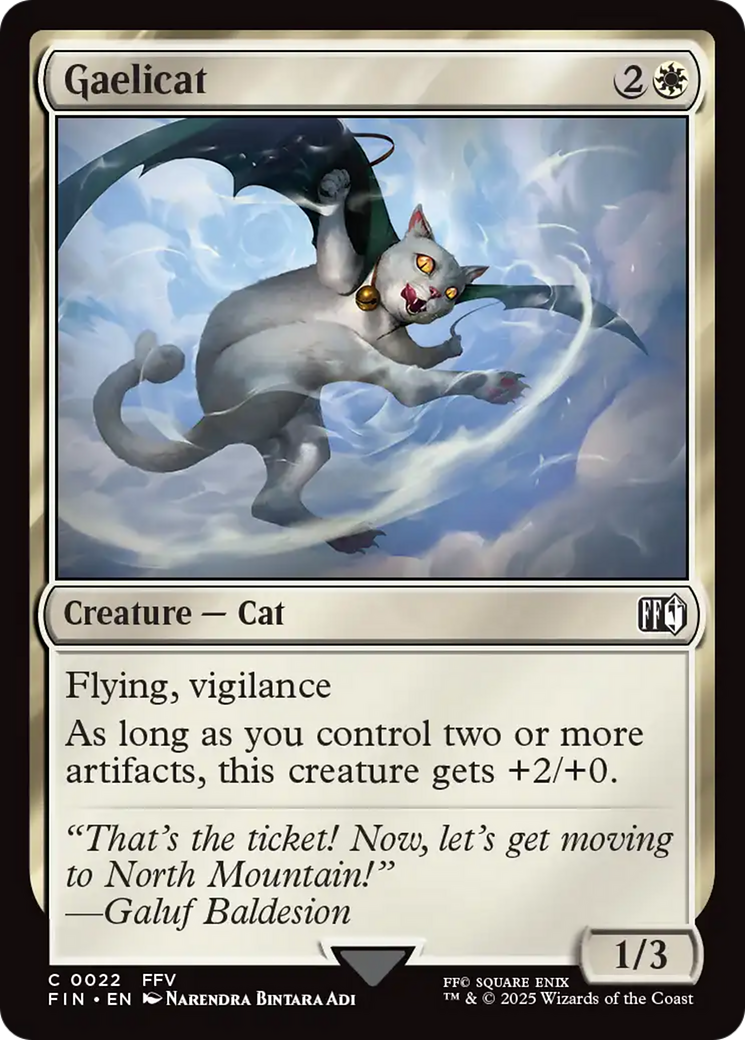 Gaelicat [FINAL FANTASY] | Card Merchant Takapuna