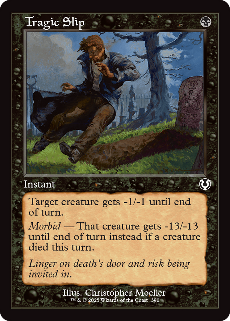 Tragic Slip (Retro Frame) [Innistrad Remastered] | Card Merchant Takapuna